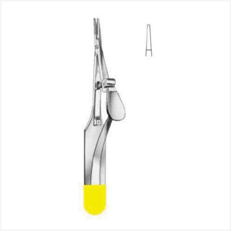 Arruga Micro Micro Needle Holders Straight TC Gold
