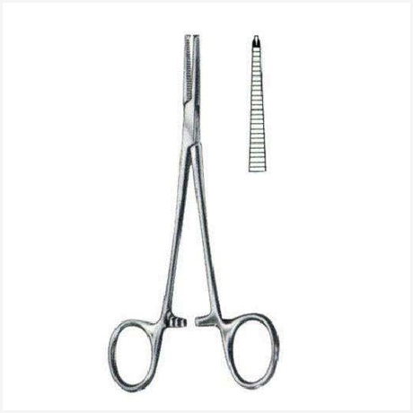 Baby-Crile Hemostatic Forceps Straight 1:2 14cm