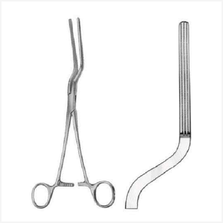 Brunner Atrauma Intestinal Clamps Forceps BJ 24cm
