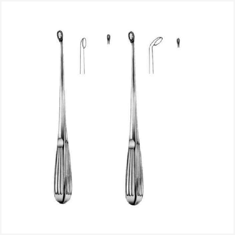 Bruns Bone Curettes 23cm