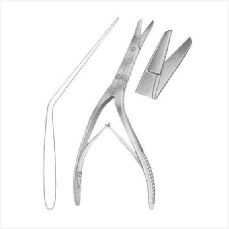 Caplan Septum Compression Forceps 20cm