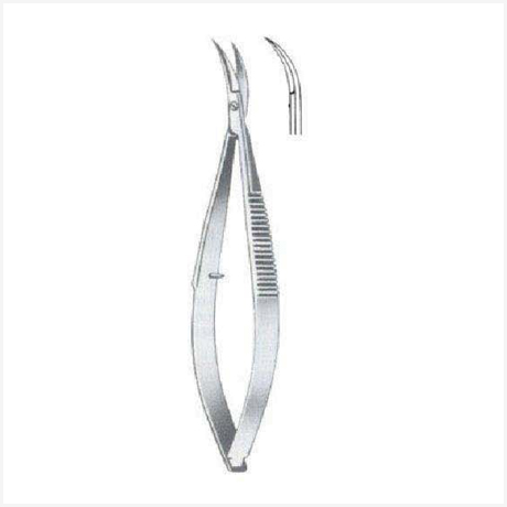 Castroviejo Iridectomy Scissors Curved