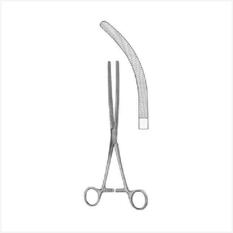 Doyen Intestinal Clamps Forceps Curved
