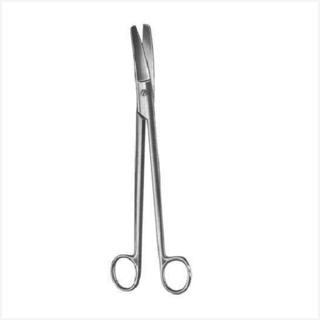 Dubois Gynecological Scissors Curved
