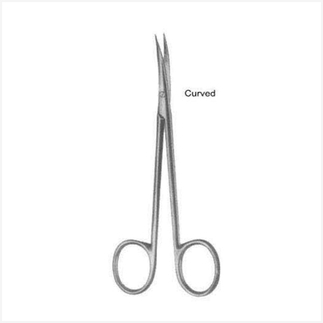 Fine Scissors Curved