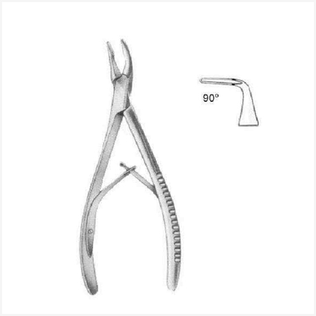 Friedmann-Delicate Bone Rongeur Forceps 15cm