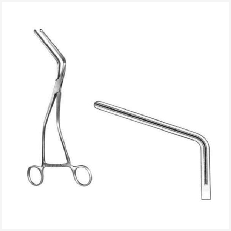 Hayes Atrauma Intestinal Clamps Forceps BJ 26cm