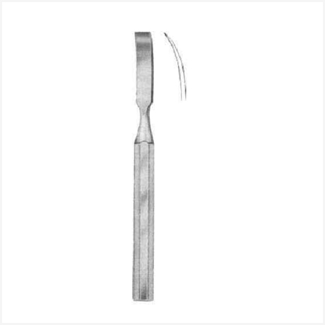 Hoke Bone Chisels Curved 2mm 14cm