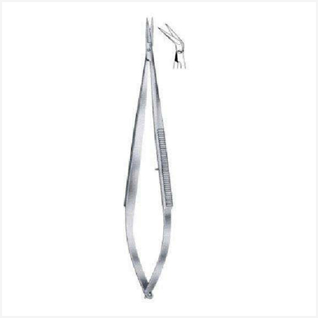 Jacobson Micro Scissors Angled
