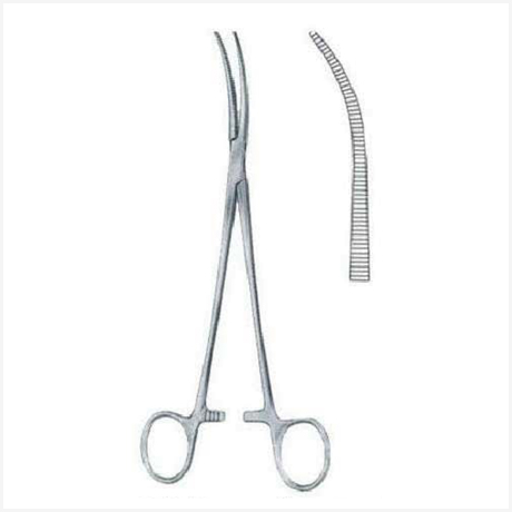 Kelly Hemostatic Forceps Sightly Curved