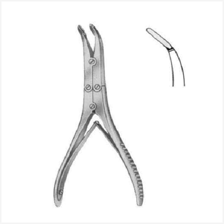 Kleinert-Kutz Bone Rongeur Forceps M/Action 15cm