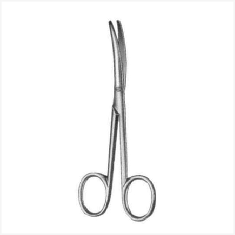 Landolt Enucleation Scissors Curved