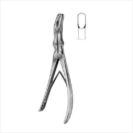 Leksell Bone Rongeur Forceps M/Action 23cm