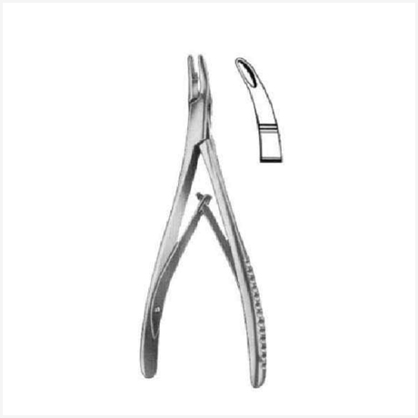 Lempert Bone Rongeur Forceps Curved