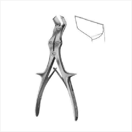 Liston-Key(Horsley) Bone Cutting Forceps M/Action
