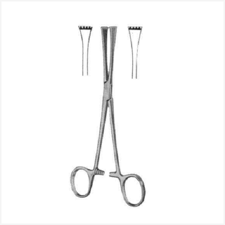 Lockwood-Allis Intestinal Atrauma Tissue Forceps