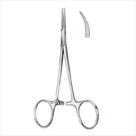 Mosquito Hemostatic Forceps BJ Curved 12cm