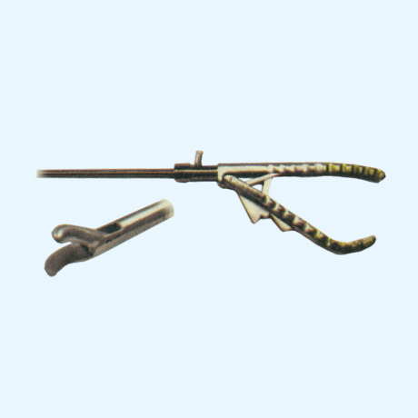 Needle Holder T.C. Curve Jaw (Left) Axial Handle