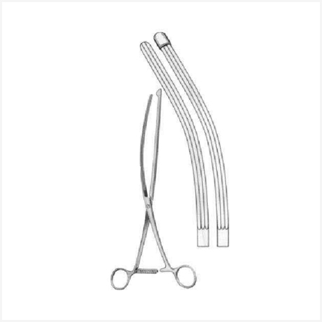 Nussbaum Stomach Clamps Forceps BJ Curved