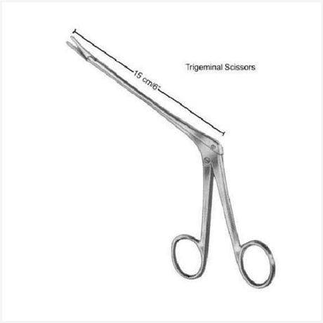 Olivecrona Trigeminal Scissors