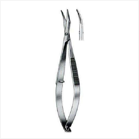 Westcott Iridectomy Scissors Curved Semi BI/BI