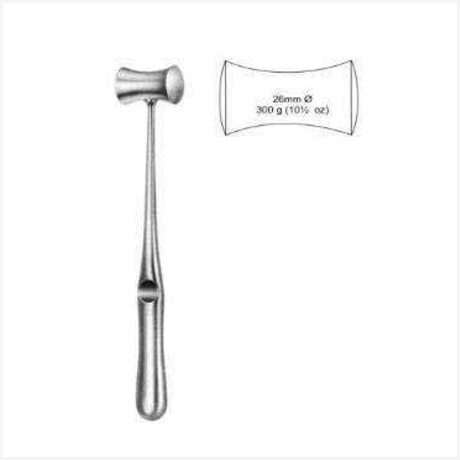 Williger B/Mallet Lead Filled 300g, 26mm, 24cm