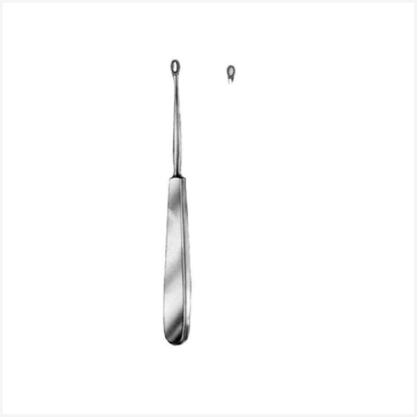 Williger Bone Curettes 17.5cm Straight