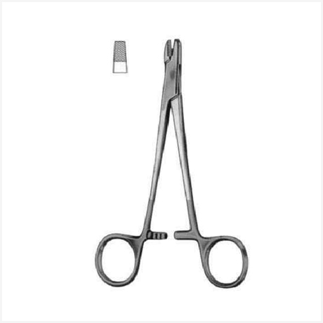 Wire Seizing Forceps 15cm/6" TC GOLD
