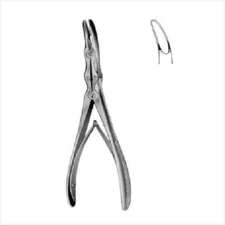 Zaufal-Jansen Bone Rongeur Forceps M/Action 18cm